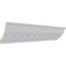 Ekena Millwork 3 3/4"H x 3 1/4"P x 5 1/8"F x 94 1/2"L, (1 5/8" Repeat), Hurley Crown Moulding MLD03X03X05HU - alternate 4